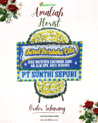 Papan Bunga Duka di Kelebuh
